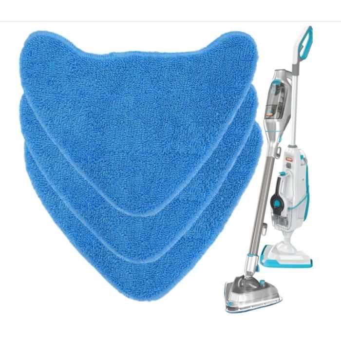 2 Pièce/Set Lavable Mop Pads chiffon de nettoyage pour Vax Nettoyeur Vapeur durable 