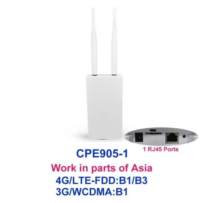 Lazmin112 Routeur WiFi 4G, Boîtier WiFi 4G Portable 150 Mbps avec