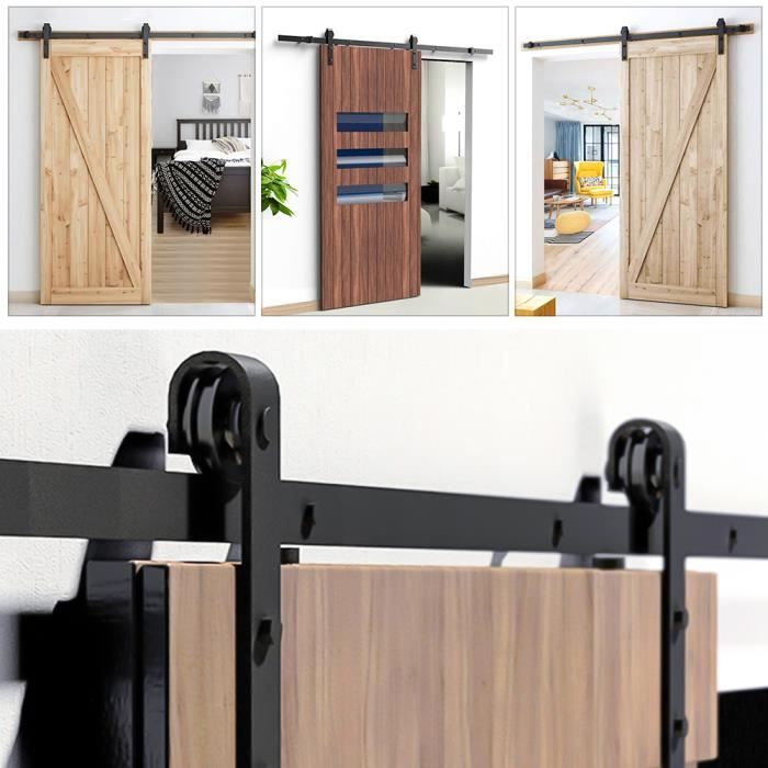 Kit De Porte Coulissante 300cm Cdiscount