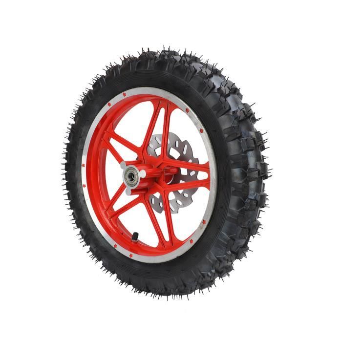 Lot De 4 Pneus RC 1/10 – Jantes Or Et Caoutchouc – Compatible HSP Redcat Traxxas Tamiya HPI – Accessoire Tout-Terrain – Diamètre 72mm