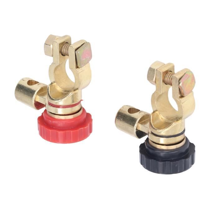 1 Paire Cosse Batterie Bornes De Batterie De Voiture Pinces Connecteurs