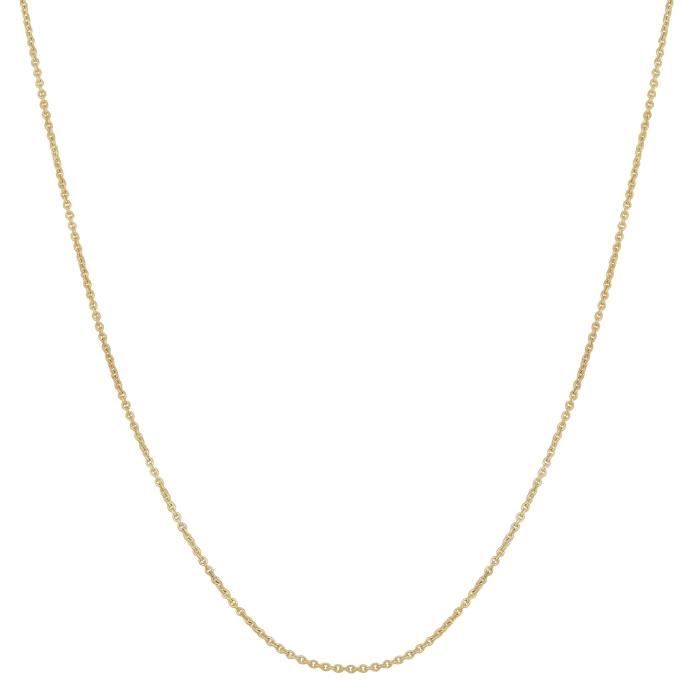 18/" Câble Chaîne Collier 1 mm Largeur