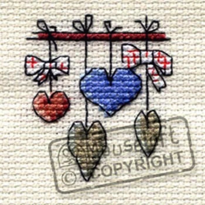 Jeu De Coloriage Scwm4 Mini Kit Point De Croix Coeurs Ballants Stitchlets Collection Cdiscount Jeux Jouets