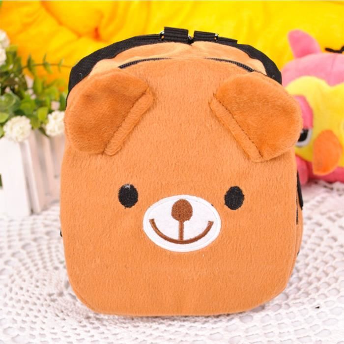 Sac /à dos en peluche pour animal de compagnie sac d/école sac /à dos pour tout-petits chien