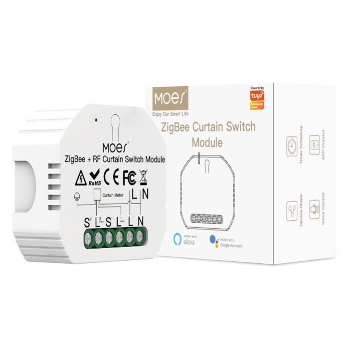 ZigBee Module interrupteur de rideau intelligent pour volets roulants ...