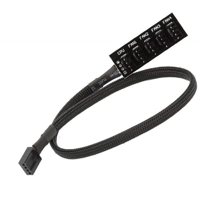 Accessoire Moyeu De Ventilateur PC - Hub ARGB PWM Pour Refroidissement - Neutre