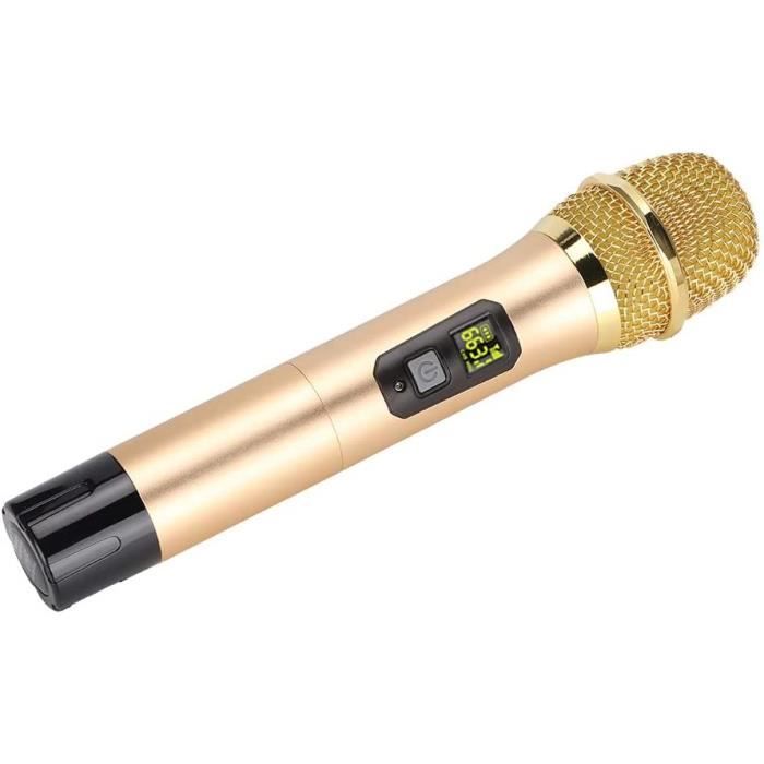 Microphone Pour Chanter - Microphone Sans Fil Portable, Système De Micro  Avec Récepteur, Micro Karaoké[q1128] - Cdiscount TV Son Photo