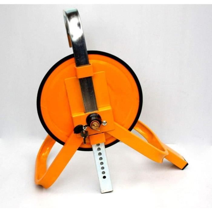Antivol Remorque Haute Sécurité - Verrouillage Laiton Avec Adaptateur 13→7 Pins - Pour Caravane/Voiture
