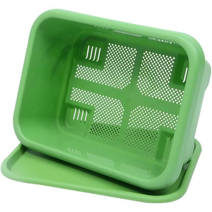50 Clips Serre Coulissants Vert - Support Plantes Suspension Pour Serre/Jardin