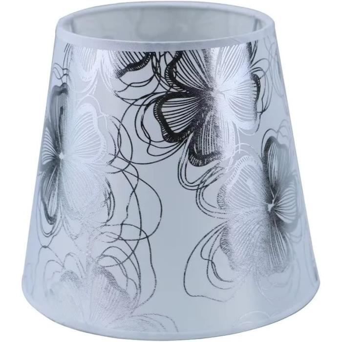 Sinta 6.316cm Abat-Jour en Tissu Abat-Jour de Remplacement moderne E14/E27 Abat-Jour Petite Lampe Suspendue pour Bougie Lustre en