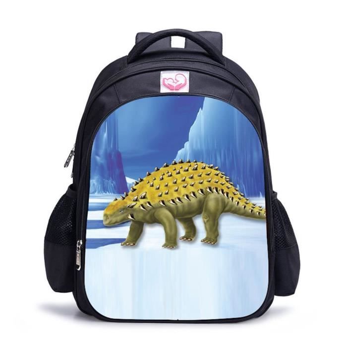 L/ässig Ecole Sac de gym Dino ardoise