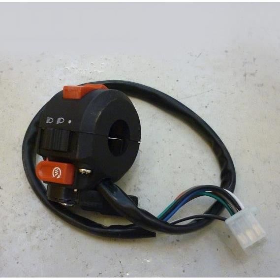 Jeu De Balais Carbone NEIMAN AGA2 Pour Moteur 110CC 125CC - Apollo, Orion | Avec 2 Clés Contact Et Fiche 4 Fils