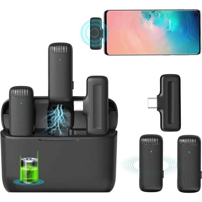 Micro Cravate Sans Fil Pour Android, Ios, Diffusion En Direct