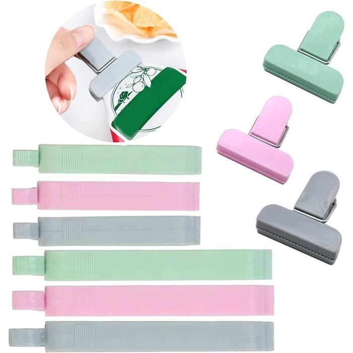 Lot De 36 Pinces à Sac Poubelle - Plastique Bleu Forme Tour Eiffel - Neuf - Pour Fixation