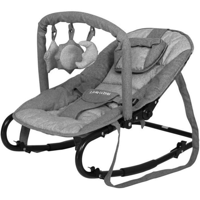 Transat pour b&eacute;b&eacute; Starwing Gris fonc&eacute; Little World Gris fonc&eacute;