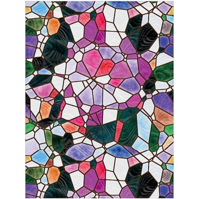 Film Pour Vitrage - Pas De Colle - Décoratif Intimité Givré - Motif