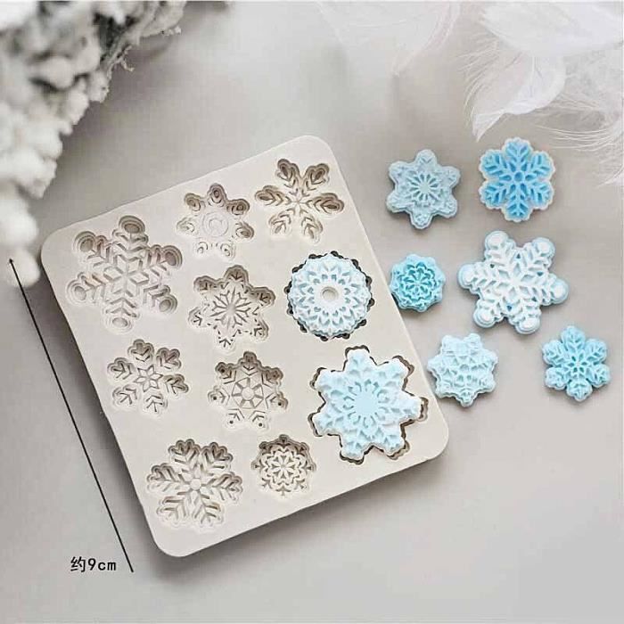 Moules à Bougies De Noël, Moule à Bougies Du Père Noël, Moule En Silicone De Noël, Moule En