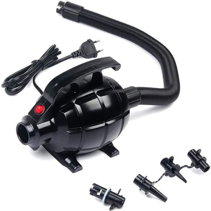 Triclicks Pompe à air électrique pour le conseil gonflable de SUP et la piste de dégringolade