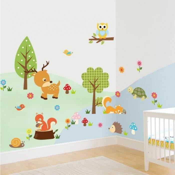 Belle Petite Jungle Animaux Stickers Muraux Enfants Chambre Decor 1223 Cdiscount Maison Belle Petite Jungle Animaux Stickers Muraux Enfants Chambre Decor 1223 Cdiscount Maison