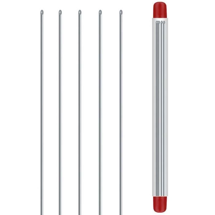 Aiguille à Appâts Stonfo 30 Cm - Pour Enfiler Vers Et Poissons-appâts - Poignée Antidérapante