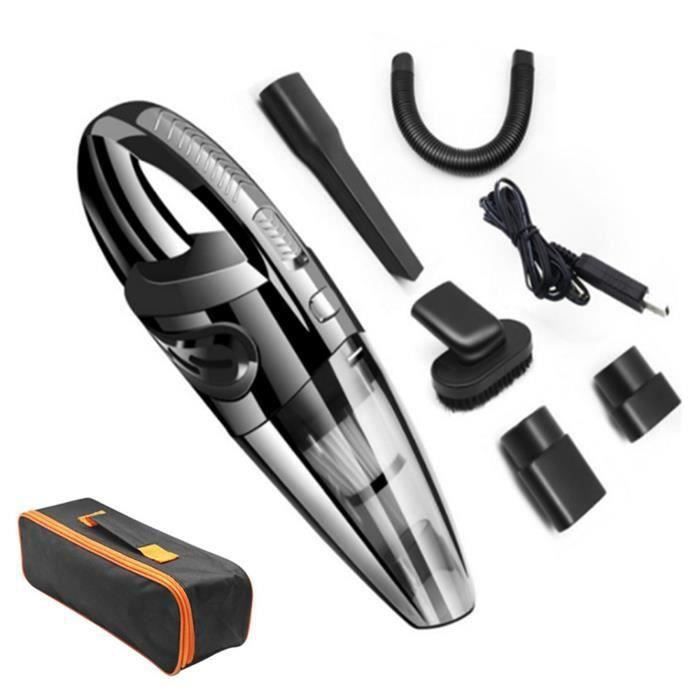 Aspirateur De Voiture Portable Sans Fil HEEBUKE - 3 Puissances Jusqu'à 21 000 Pa, Batterie 6000 MAh, Compact Avec Accessoires