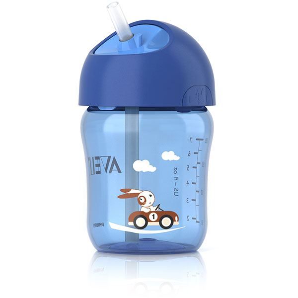 Tasse Bebe Avent Avec Paille 260 Ml Bleu Cdiscount Puericulture Eveil Bebe
