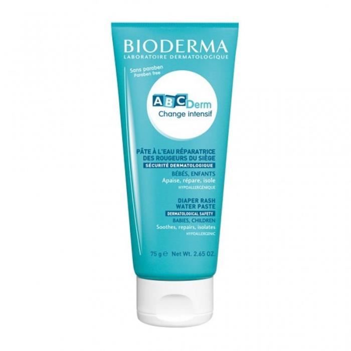 Bioderma Abcderm Change Intensif Pate A L Eau Reparatrice Des Rougeurs Du Siege Bebes Enfants 75g L Cdiscount Puericulture Eveil Bebe