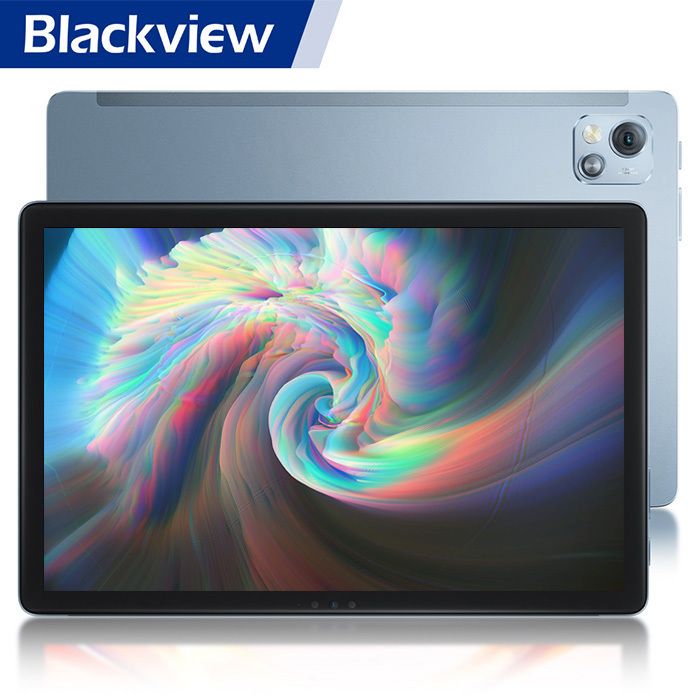 Blackview Tab 13 Pro Tablette Tactile Android 13 10.1 16Go+128Go/SD 1To 7680mAh(18W) 13MP+8MP 4GWiFiDual SIM Bleu