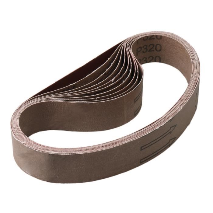 Silverline Oxyde d/'aluminium rouleau de 10 m Grain 80 BRICOLAGE Outil électrique Accessoires