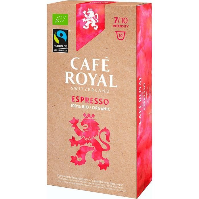 Café Royal Espresso - 10 Capsules pour Nespresso à 3,09 €