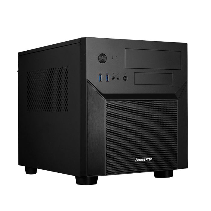 Boîtier PC - CHIEFTEC - CI-02B-OP - Noir - Supporte ATX - Ventilateurs 120/140 mm