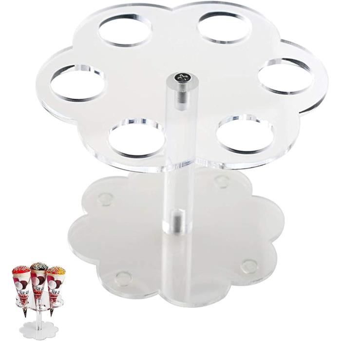 BLBYHO Single Metal Gold Ice Cream Cone Holder Stand, Individua Wafel Food Cone Houder voor Standaard Size Ice Cream Cones, Voorgerecht Charcuterie Cones, Suikerkegels, Sushi (4 Pack BLBYHO Single Metal Gold Ice Cream Cone Holder Stand, Individua Wafel Food Cone Houder voor Standaard Size Ice Cream Cones, Voorgerecht Charcuterie Cones, Suikerkegels, Sushi (4 Pack