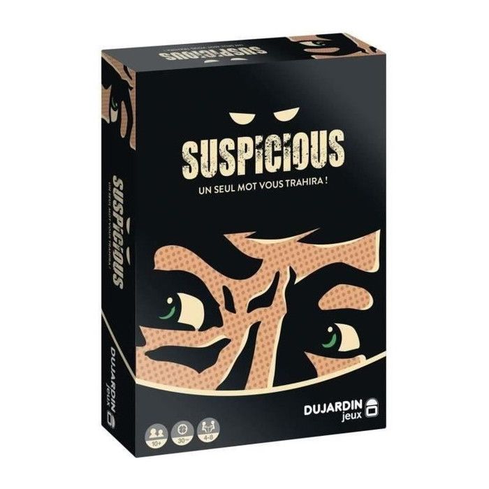 Jeu de Cartes Dujardin 41336 – Jeu d'Ambiance d'Espionnage pour 4 Joueurs