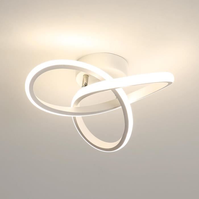 DELIPOP Plafonnier LED Dimmable, 29W Doré Lampe De Plafond Avec