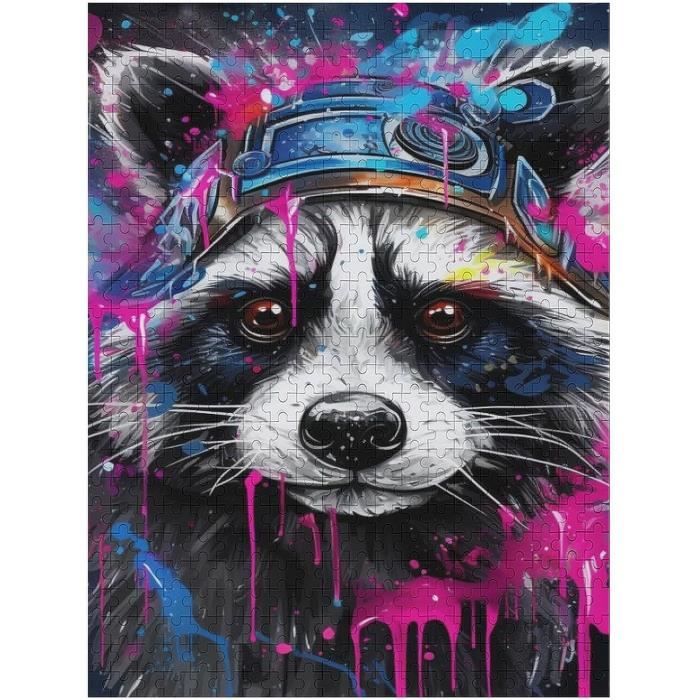 Puzzle Raton Laveur Pour Adultes, 500 Pièces, Jouets Pour Enfants, Jeux ...