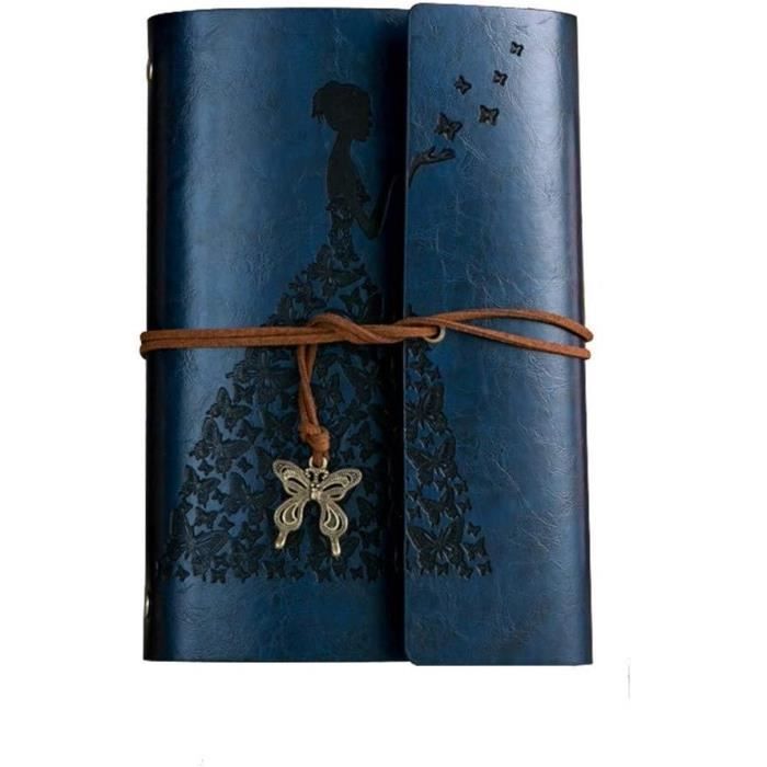 Journal Intime Adulte Carnet Cuir Véritable Arbre De Vie - Journal Rechargeable A5 Avec Porte-Stylo - Idée Cadeau Fait Main Homme Femme Carnet Cuir Véritable Rechargeable
