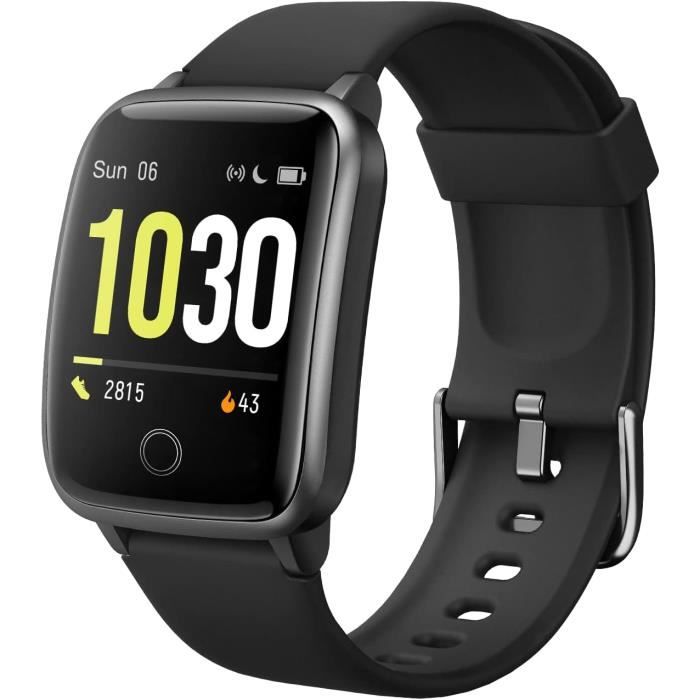 Montre Connectée Moonproduct – Homme/Femme, Compatible IOS Et Android, écran Tactile, Fonction GPS Et ECG