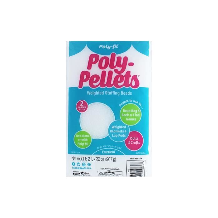 Fairfield Filler Poly Pellets 32oz Cdiscount Bricolage