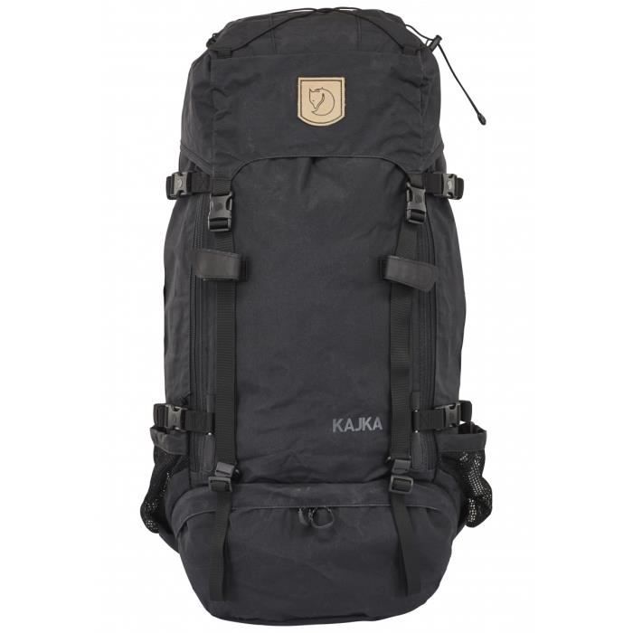 Sac ?� dos - Fj?�llr?�ven - Kajka 65 Femme - Noir - 65 litres - Confort optimal en randonn?�e 