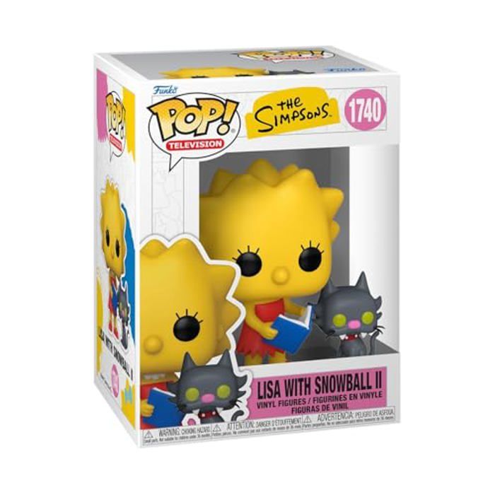 Les Simpson Figurine POP & Buddy Lisa & SB 9 cm - vue 2
