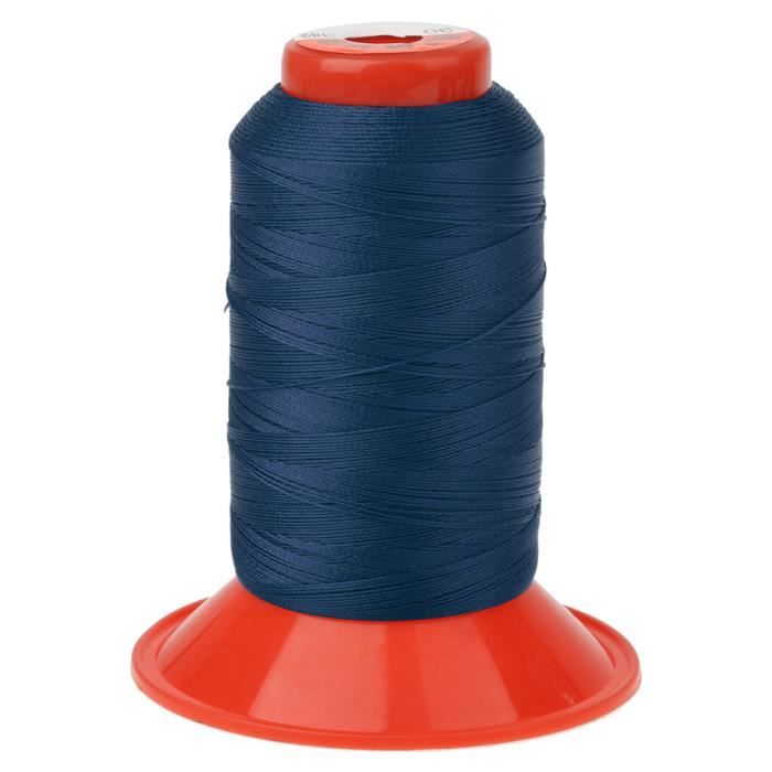 Fil à Coudre De Sac à Dos En Nylon Collé Fort De 500 Mètres Bleu foncé ...