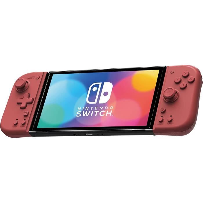 Split Pad Compact HORI Rouge pour Nintendo Switch