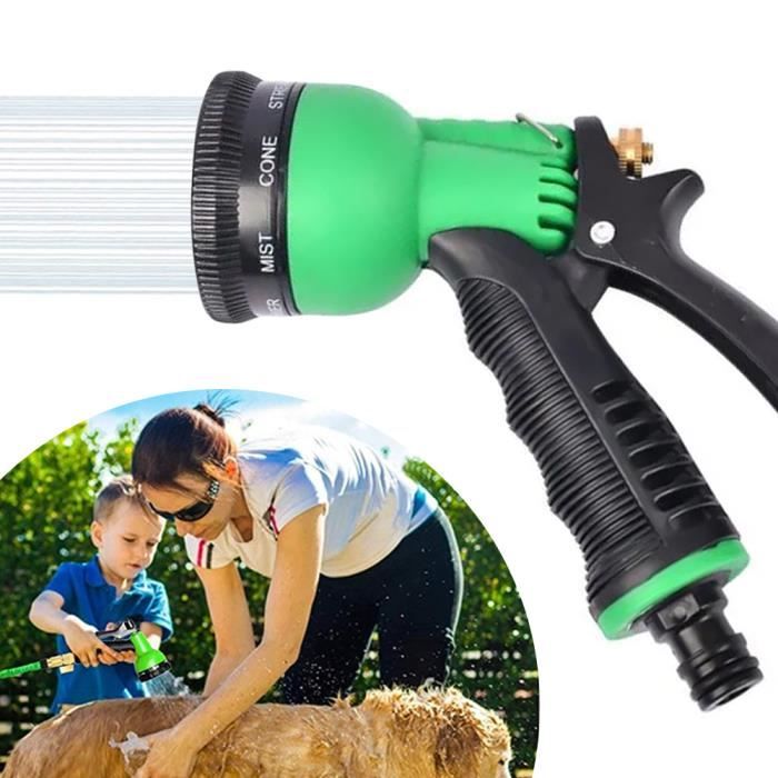 Pistolet D'Arrosage Kärcher Plus | Poignée Rotative | Débit Réglable | Jet De Brume à Pulvérisation | Compatible Click