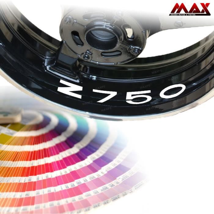Stickers de Jantes KAWASAKI Z750 Z 750 Z750S Liseret autocollant