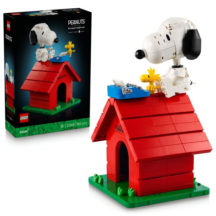 LEGO Ideas 21368 La niche de Snoopy chez Cdiscount