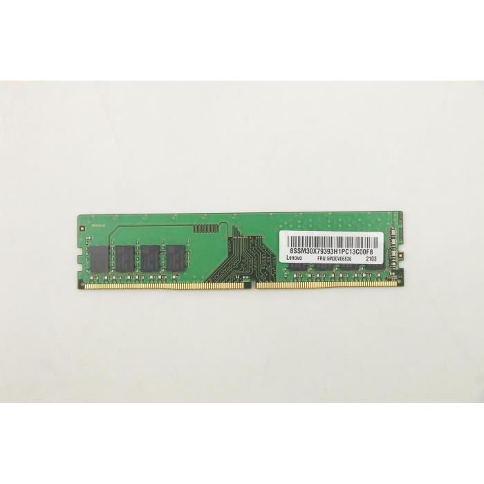 Lenovo UDIMM 8Go DDR4 3200 Hynix 1 x 8GB 3200 MHz RAM DDR4 Mémoire vive - vue 3