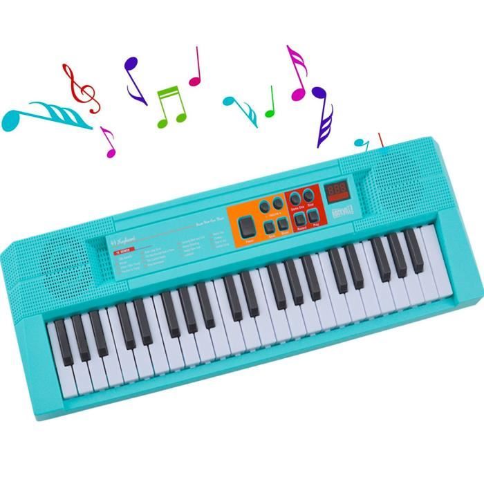 piano électronique pour enfants avec microphone 26 touches éducatif +6 ans