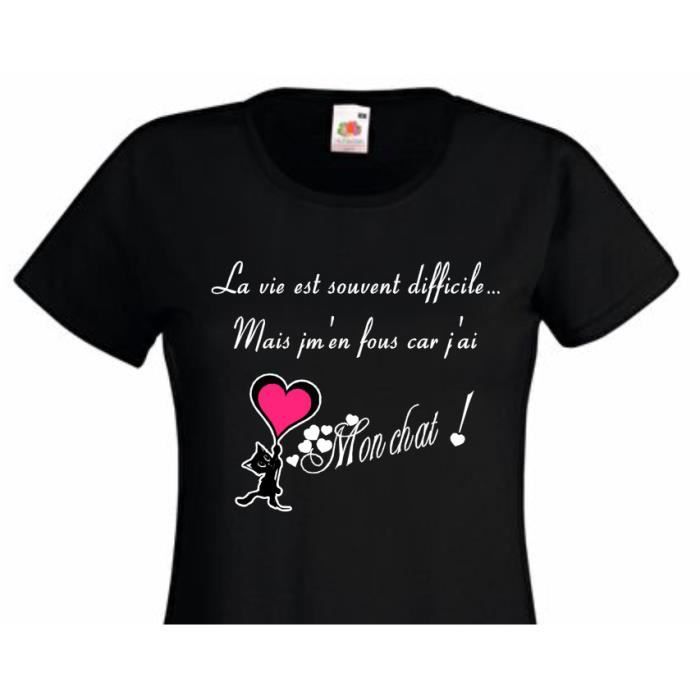 Tee Shirt Personnalise J Ai Mon Chat Tee Shirt Tee Shirt Noir Cdiscount Pret A Porter Tee Shirt Personnalise J Ai Mon Chat Tee Shirt Tee Shirt Noir Cdiscount Pret A Porter