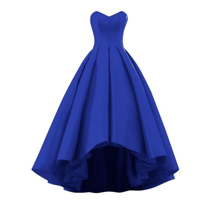 robe bal bleu