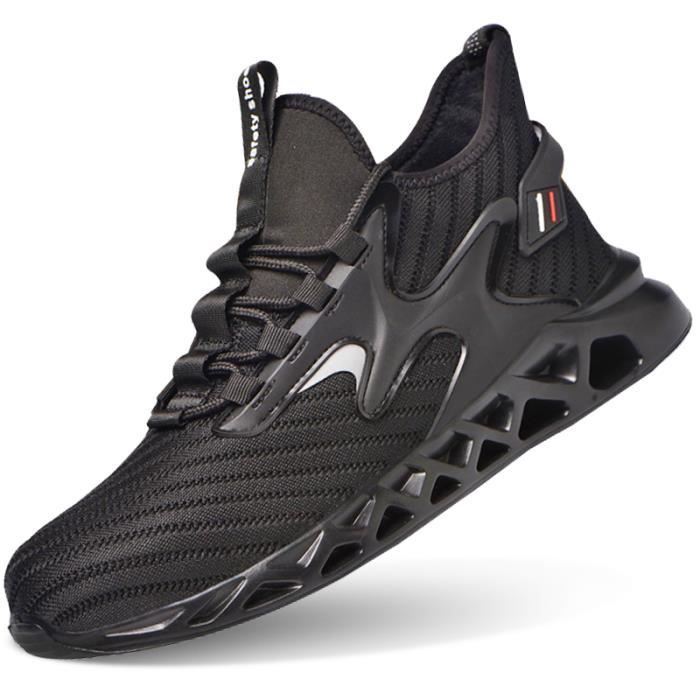 Chaussures De Sécurité VEVOR à Embout Acier - Taille US 11 (EU 44.5) - Noir - Neuf Avec Emballage